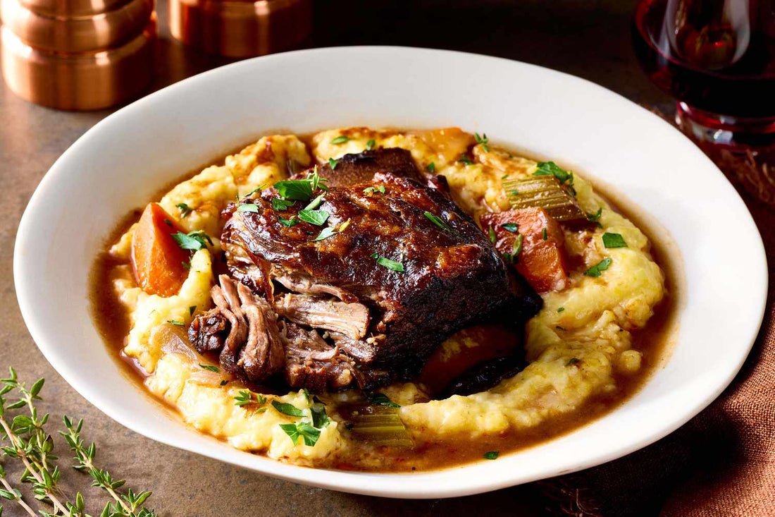 From Paddock to Pot: Braised Short Ribs in Red Wine